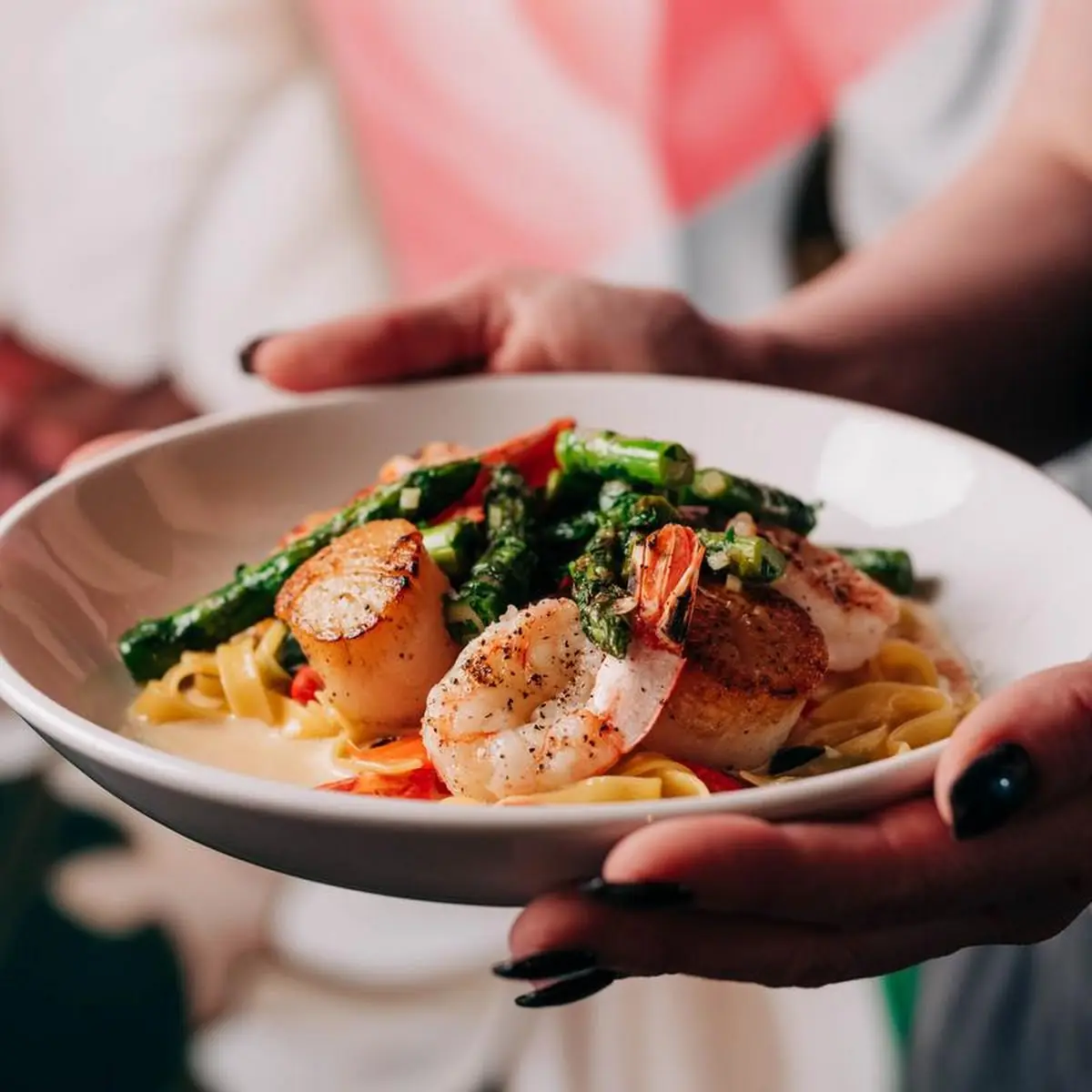 Grilled Shrimp and Scallops