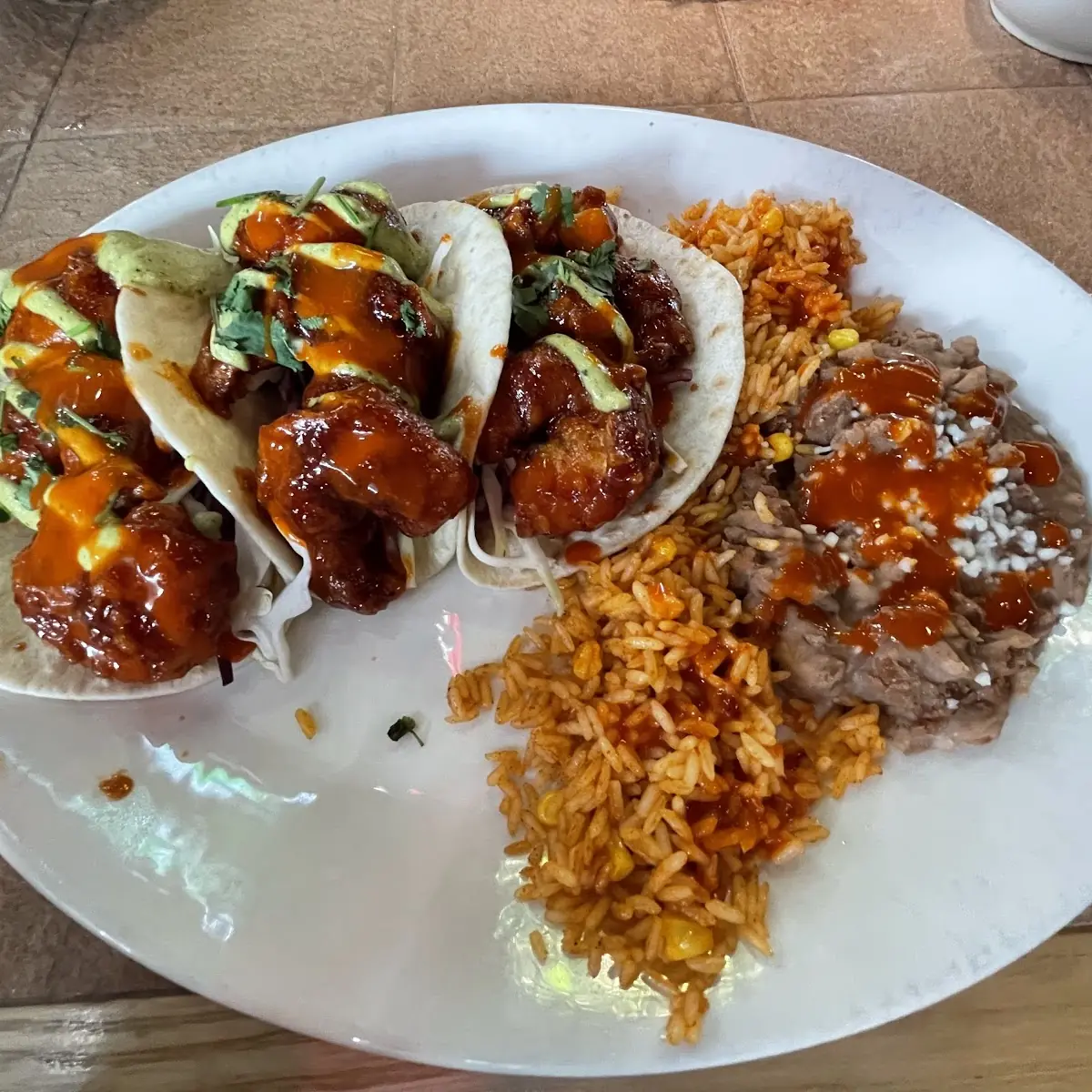 Spicy Shrimp Tacos