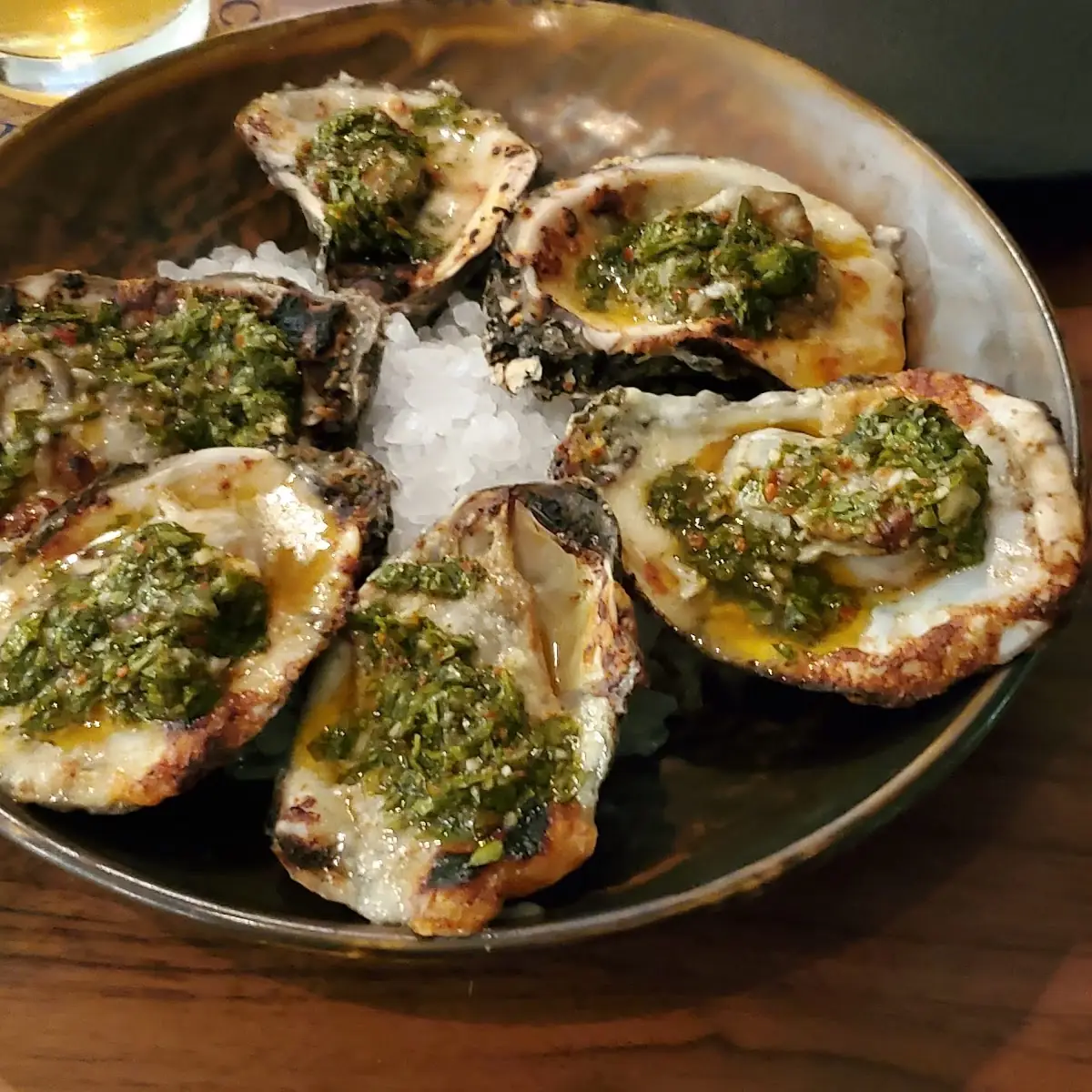 Char Grilled Oysters