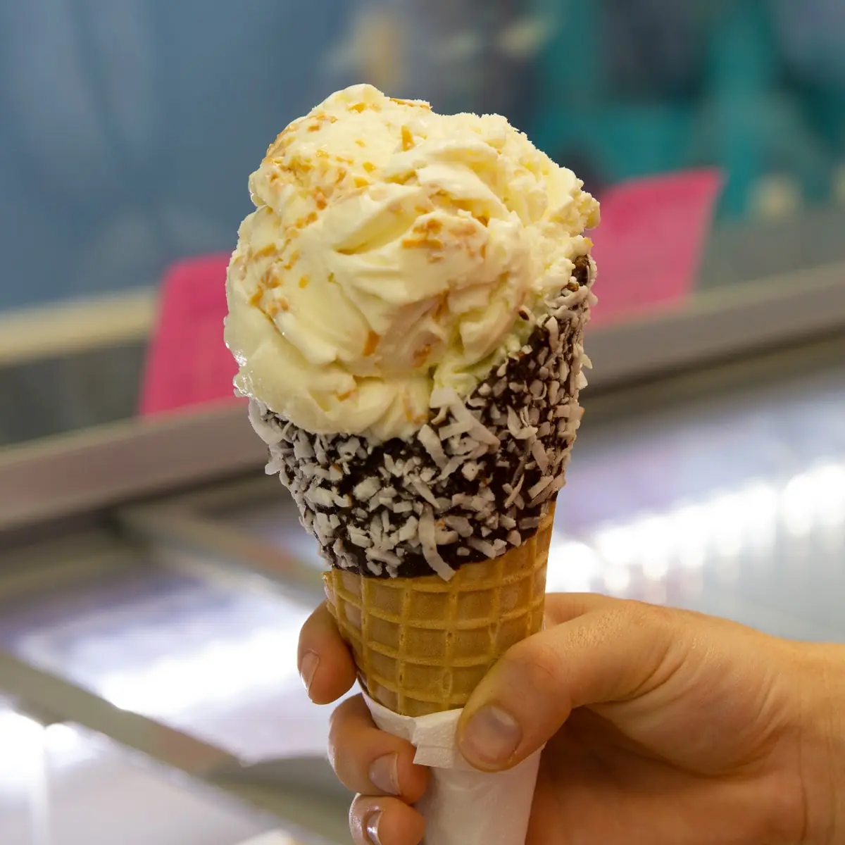Large Waffle Cone