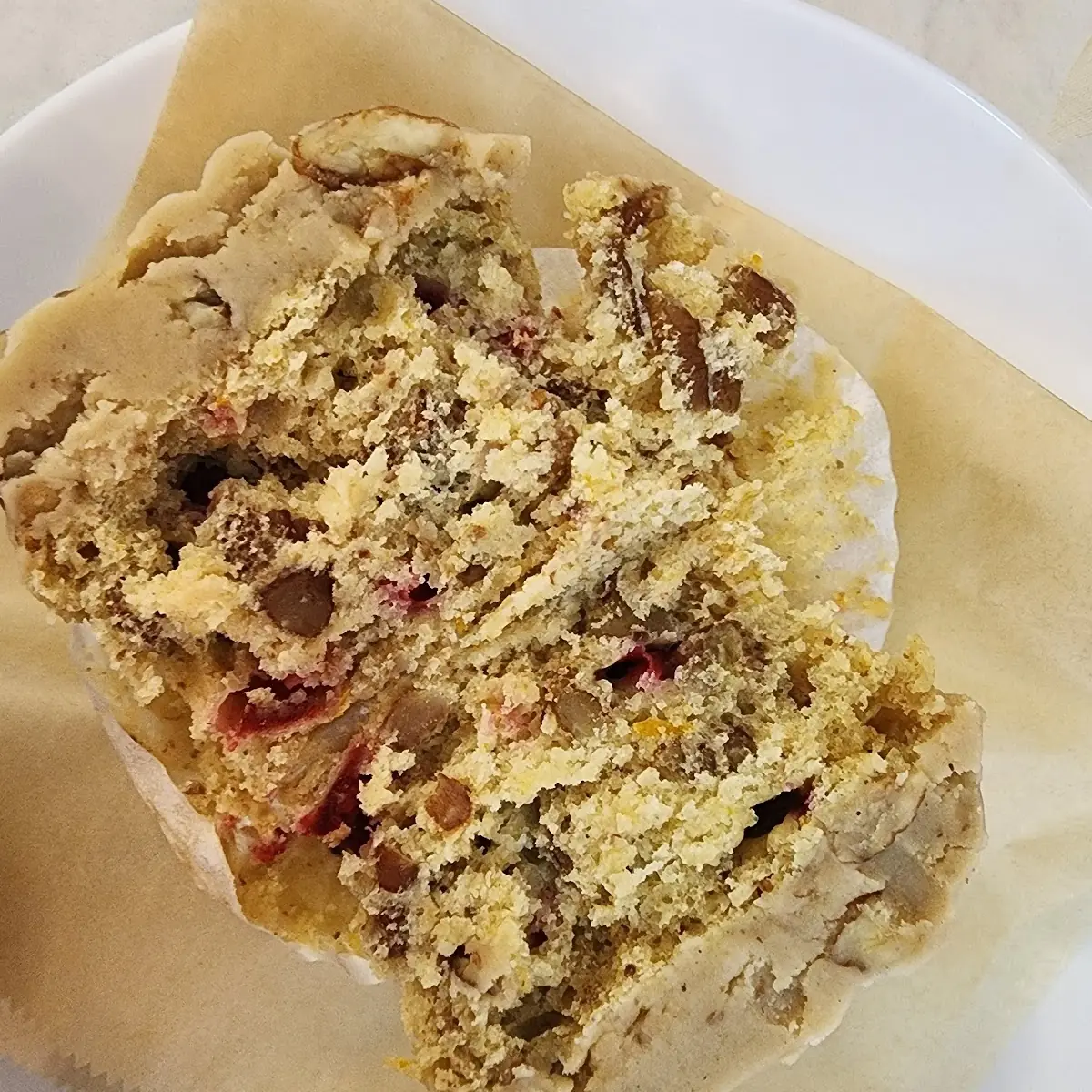 Cranberry Pecan Muffin