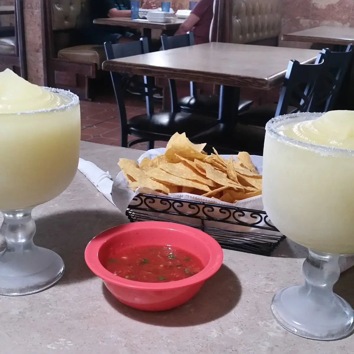 Chips & Salsa with Margaritas