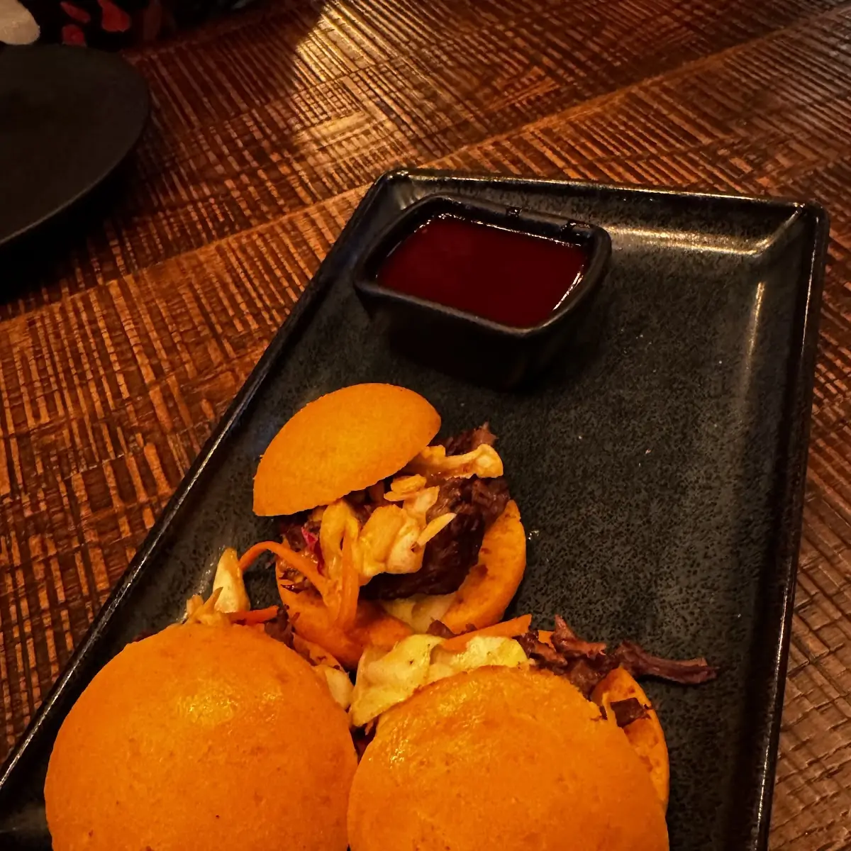 Short Rib Bao Bun Sliders