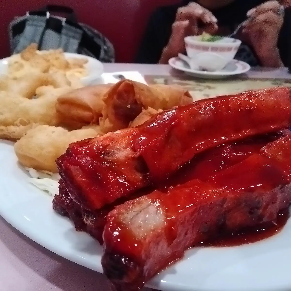 Shrimp Spare Ribs Egg Rolls