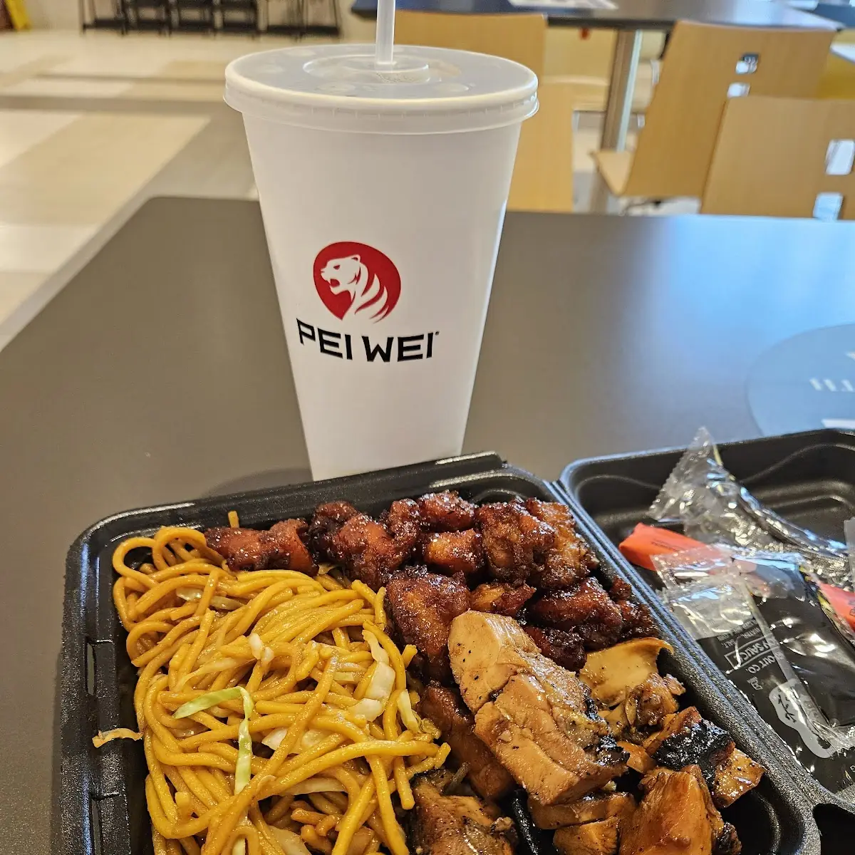 Mongolian Chicken and Grilled Chicken