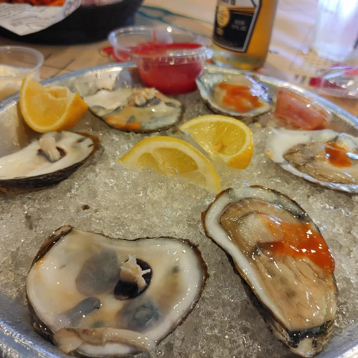 Raw Oysters on the Half Shell