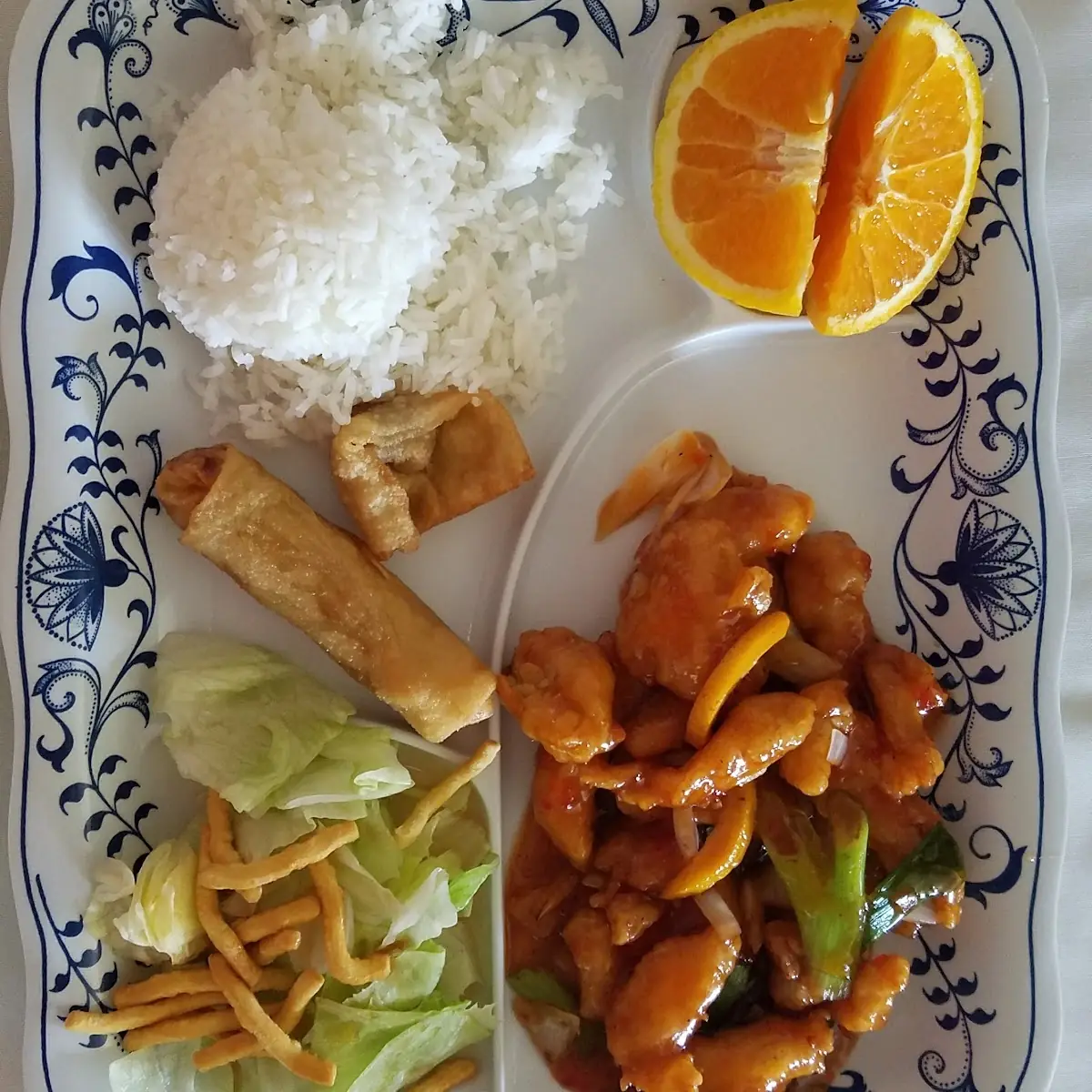Orange Chicken Lunch Special
