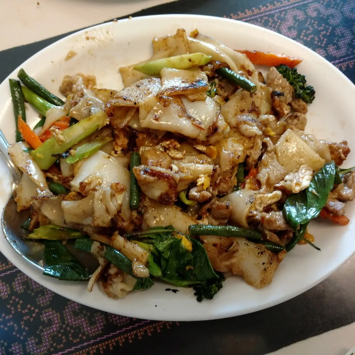 Pad Kee Mao with Pork