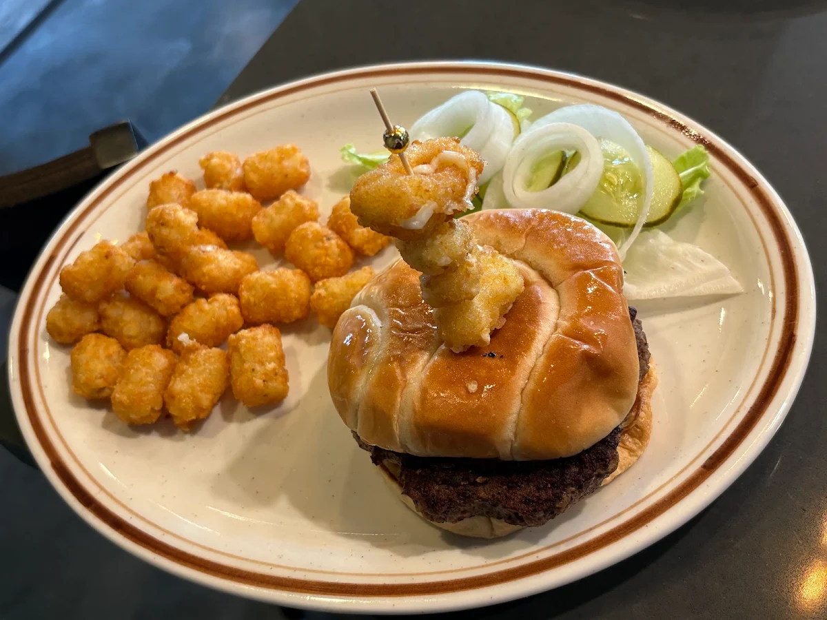 Cheese Curd Burger