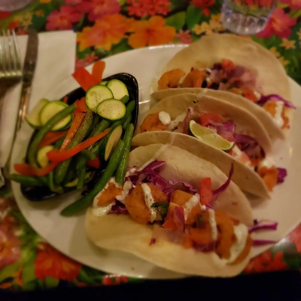 Shrimp Tacos, Rainforest Cafe Niagara Falls Canada