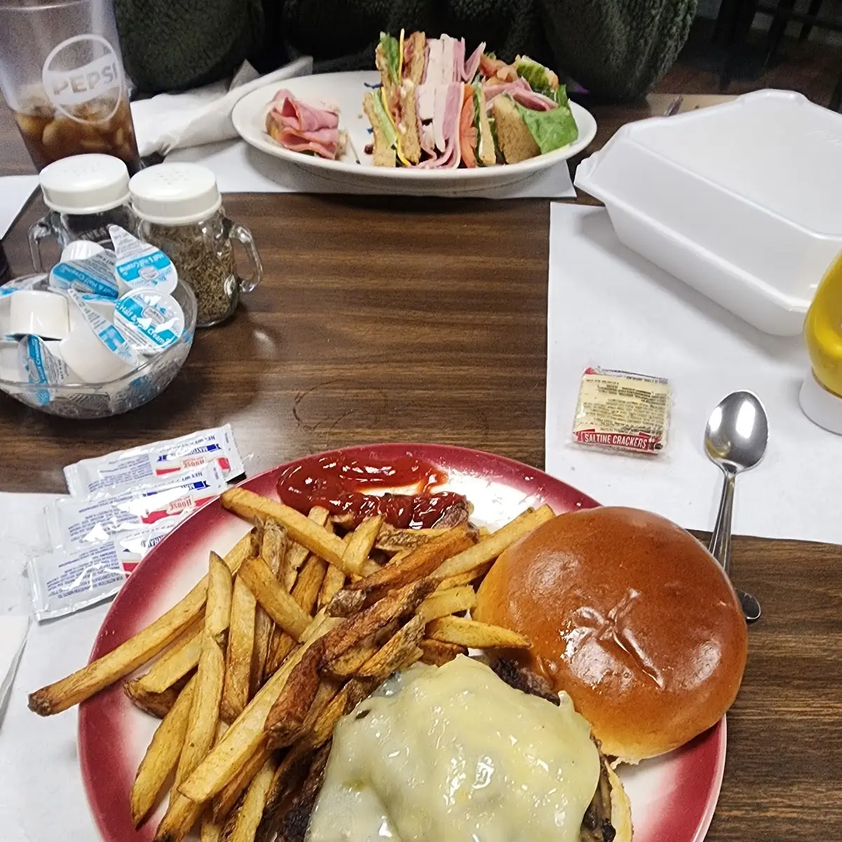 Mushroom Swiss Burger