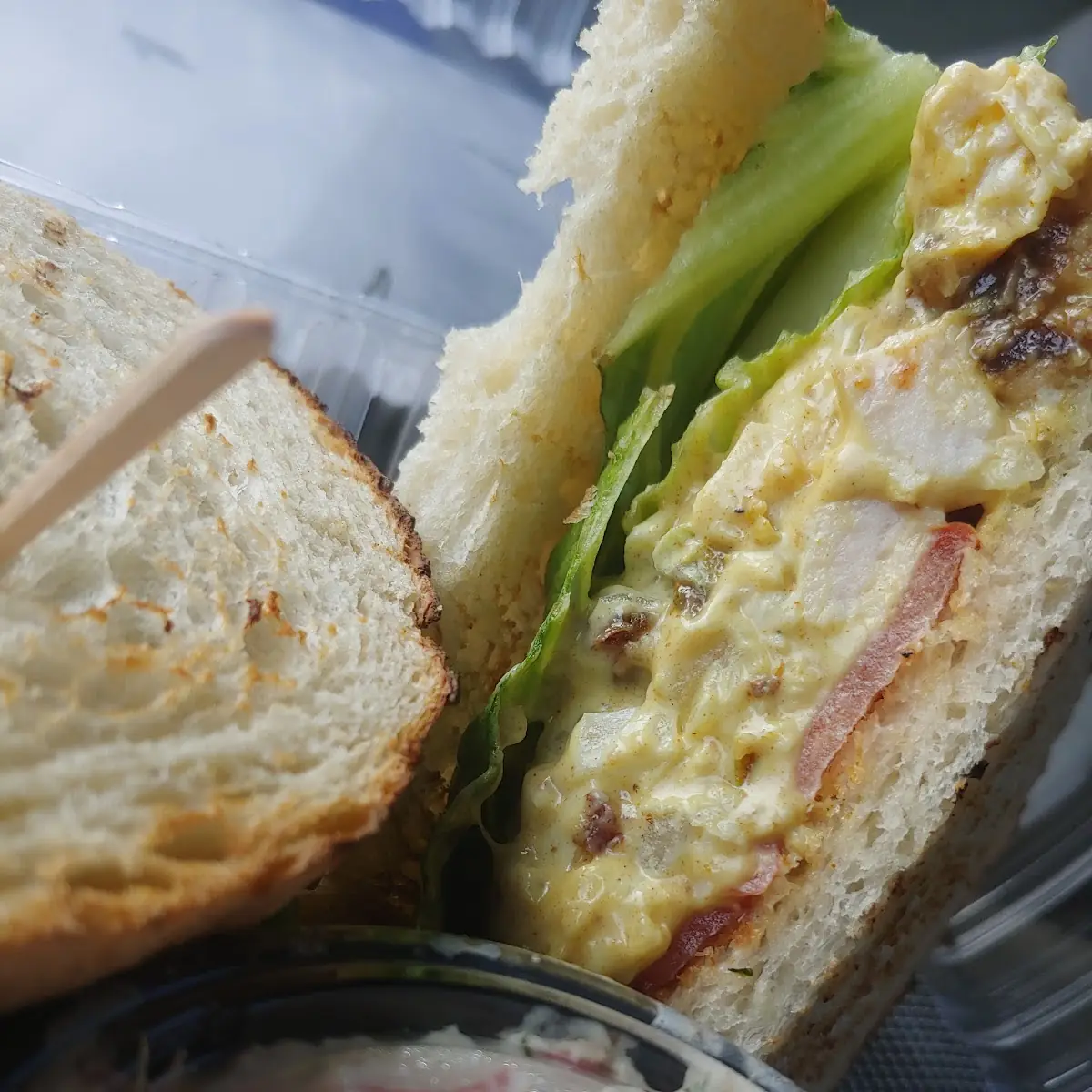 Curry Chicken Salad Sandwich