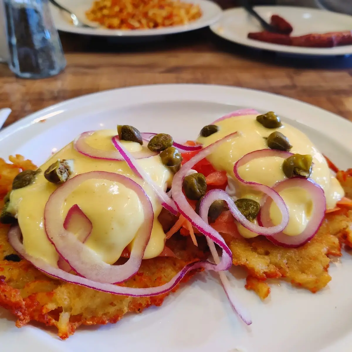 Potato Pancake Lox Benny