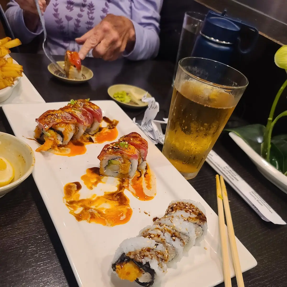 Must Try the Insane Roll and BBQ Roll