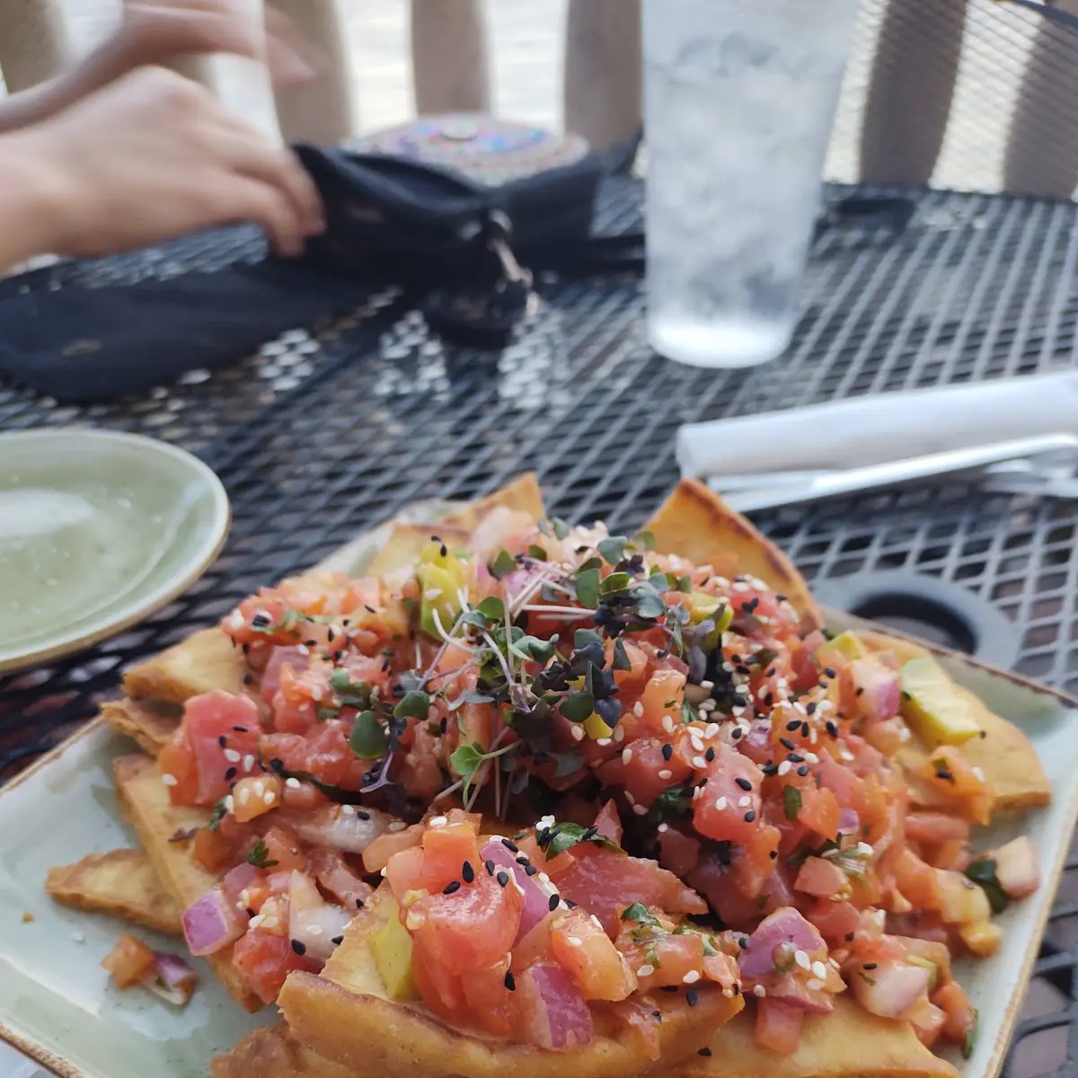 Ahi Tuna Nachos