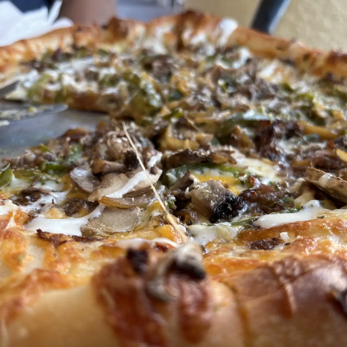 Philly Cheese Steak Pizza