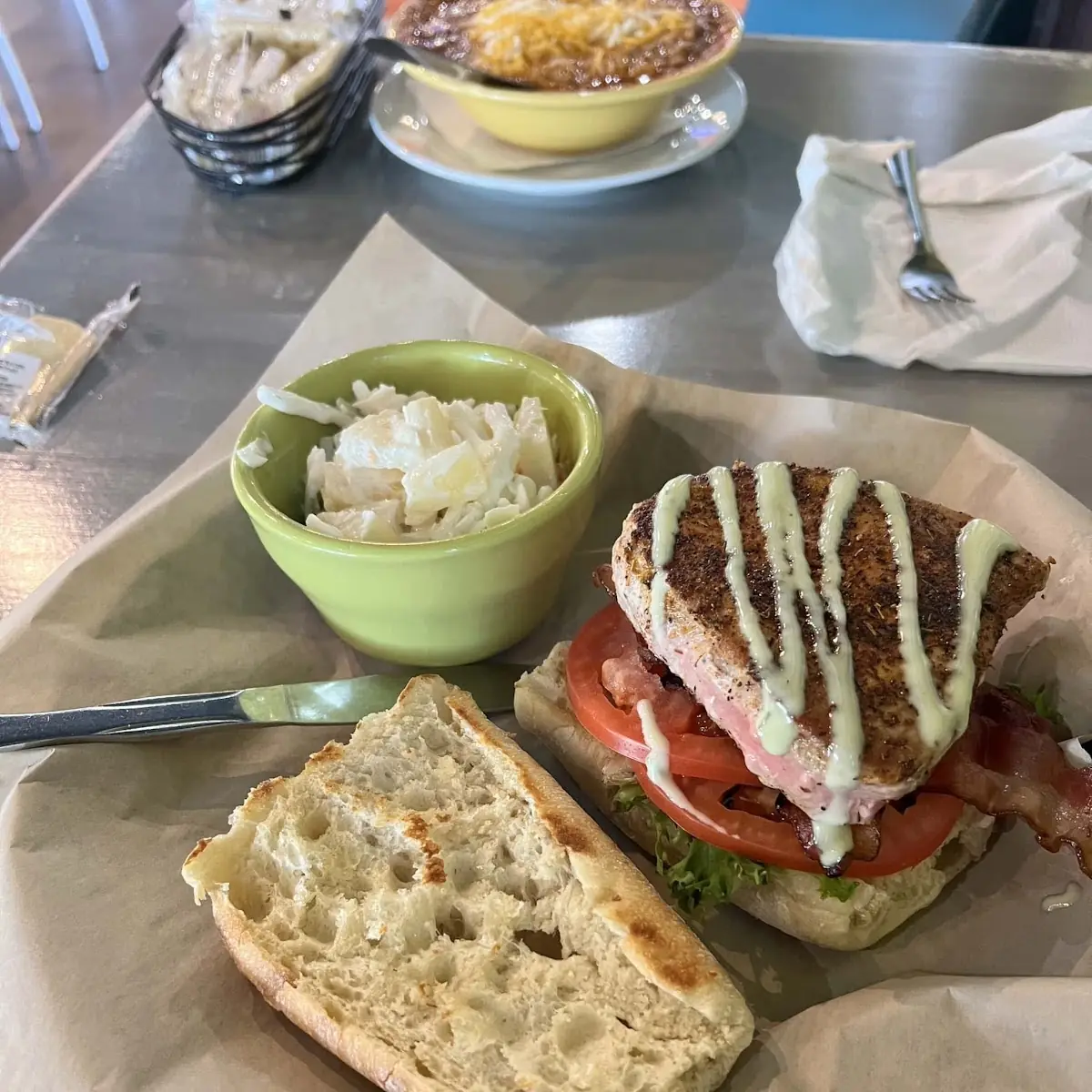 Ahi Tuna Sandwich