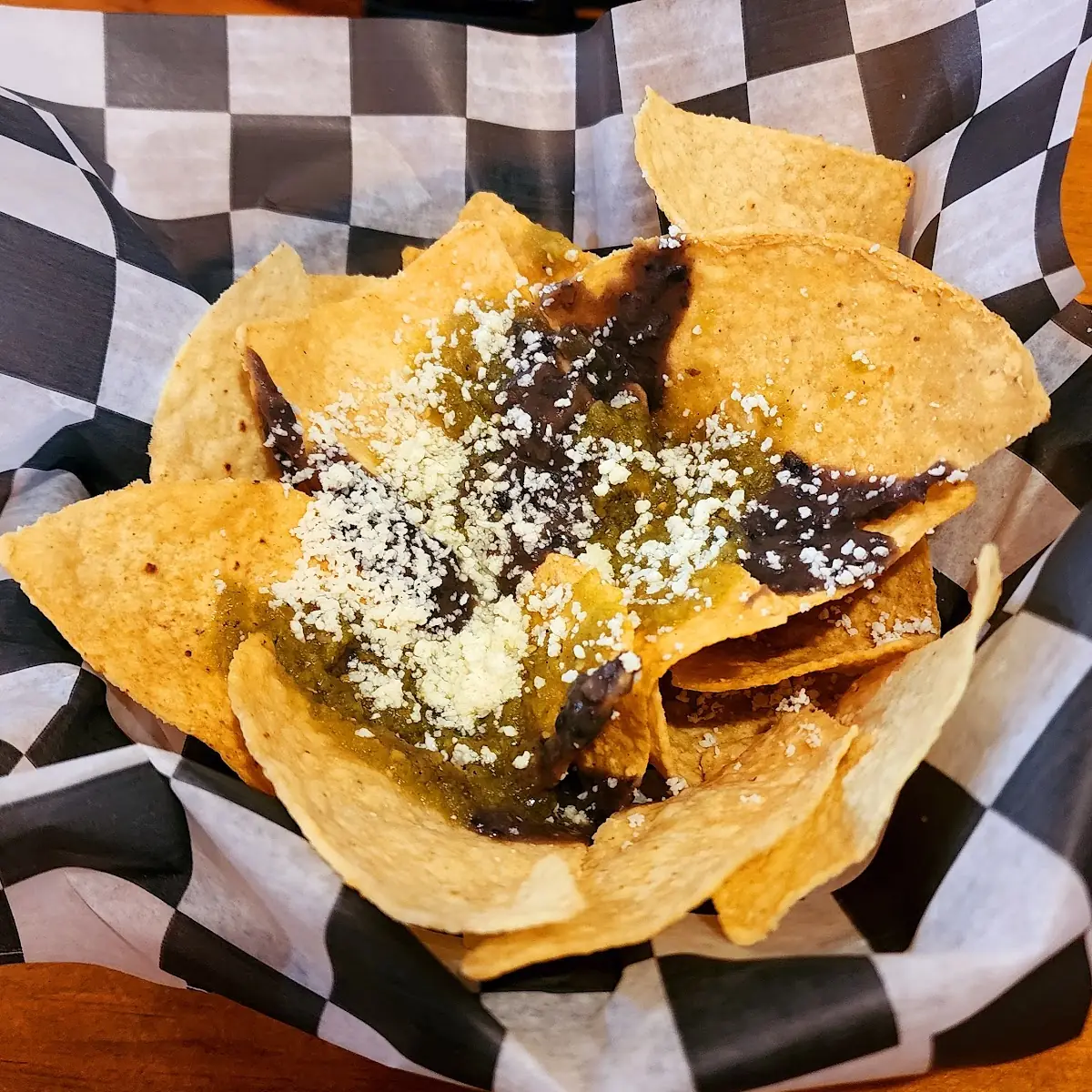 Chips and Black Bean Sauce
