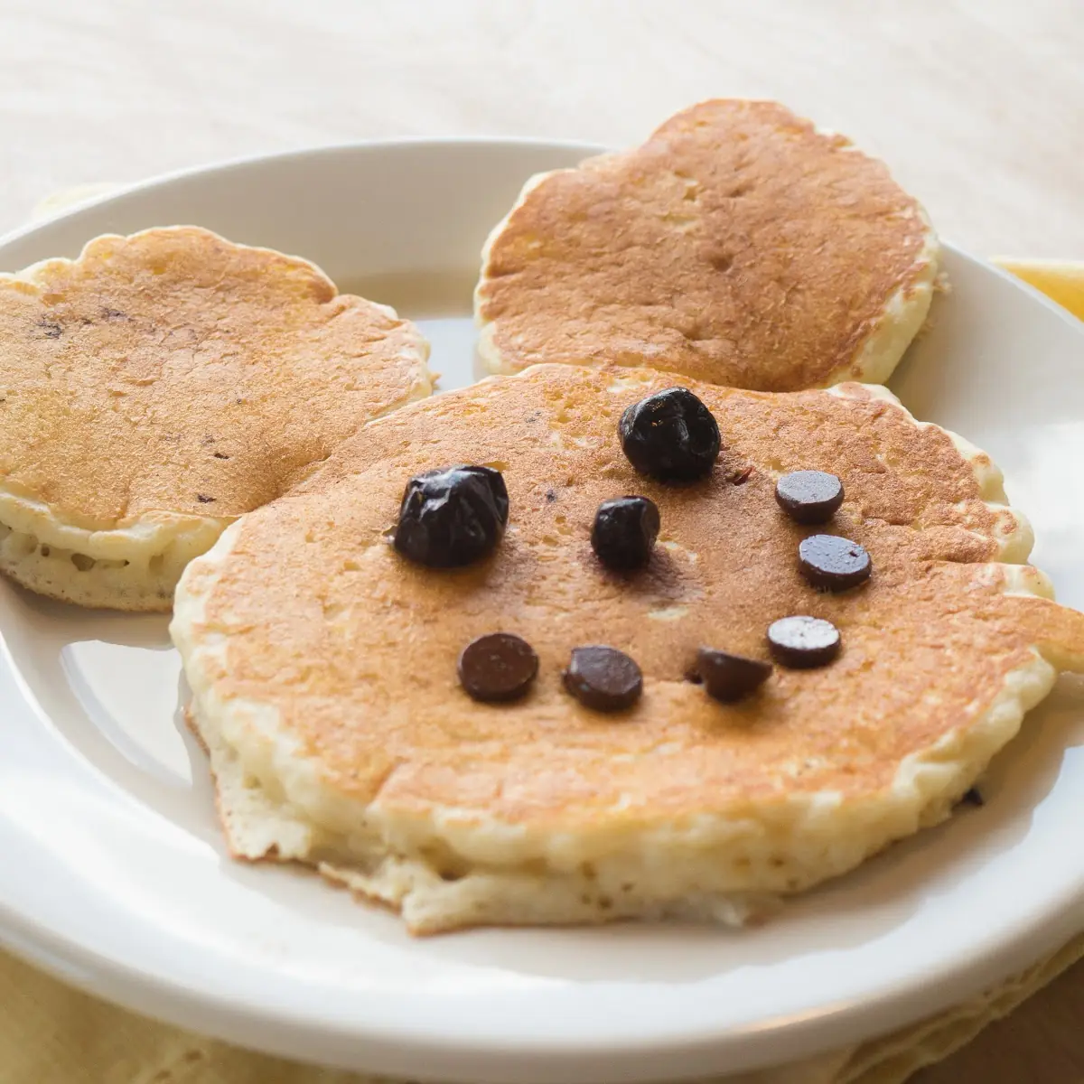 Chocolate Chip Pancake Breakfast
