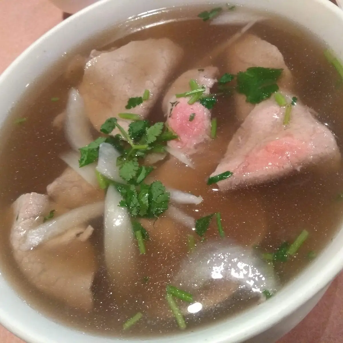 Fresh Sliced Beef Pho