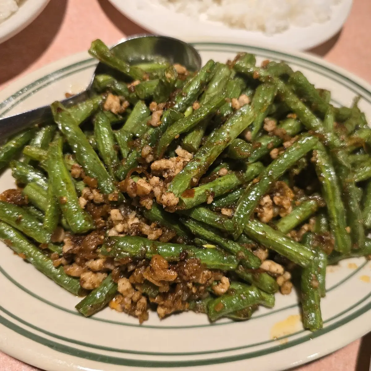 Minced Pork with String Beans