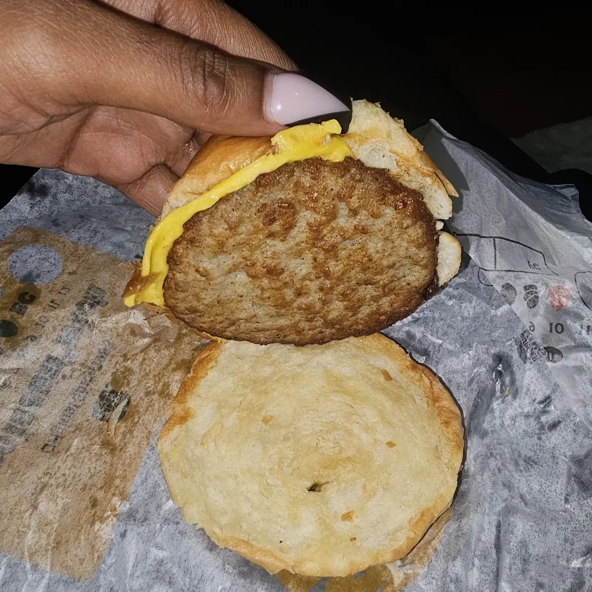 Sausage & Cheese Croissant