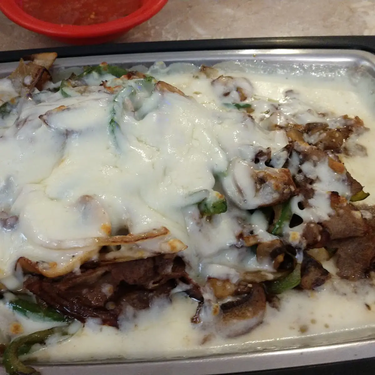 Philly Cheese Steak Fajitas