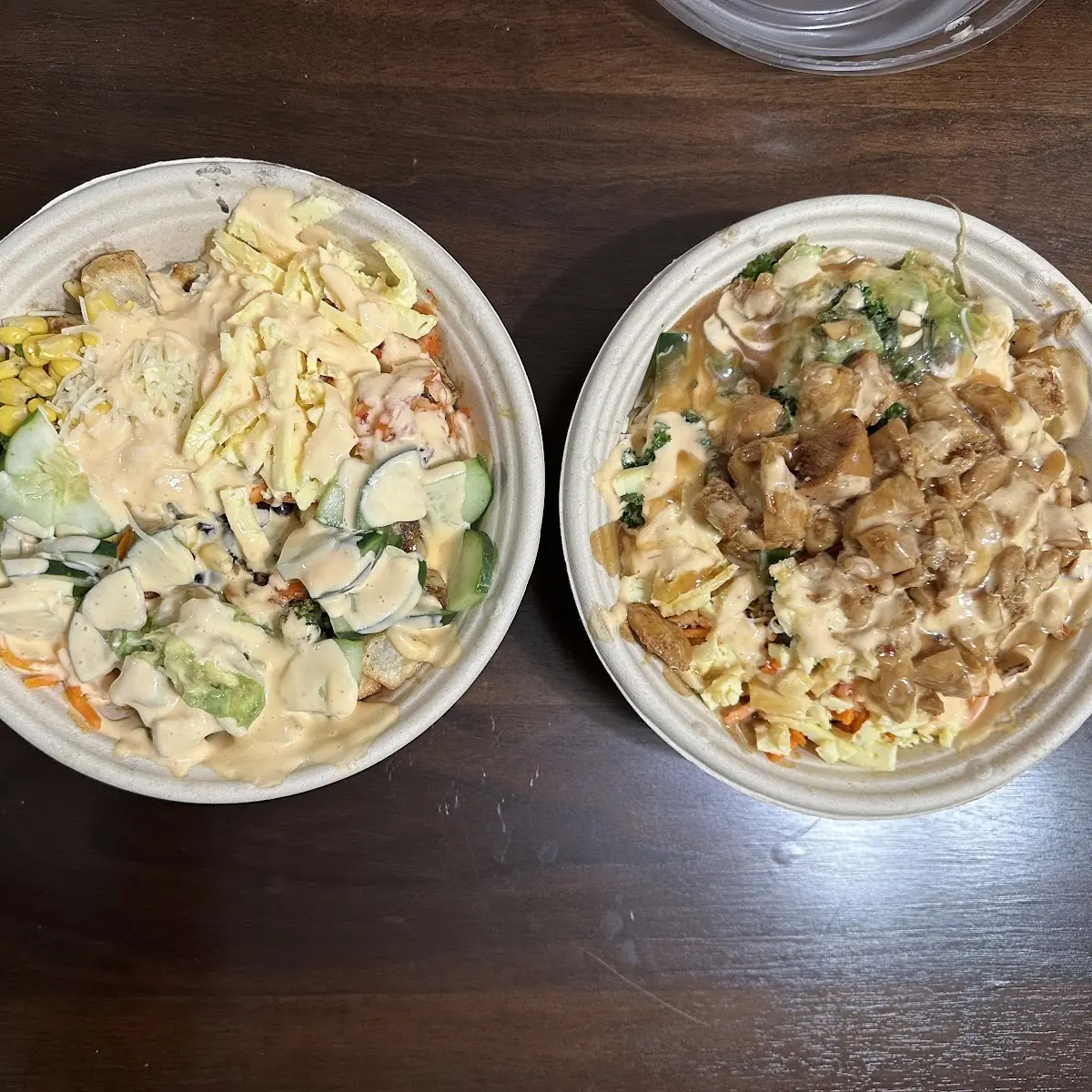 Veggie Bowl and Chicken Bowl