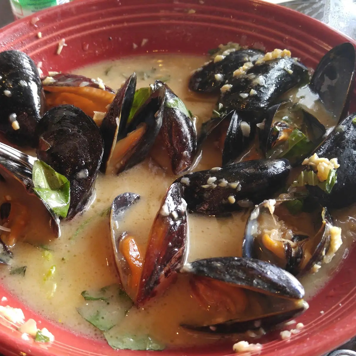 Mussels in White Wine