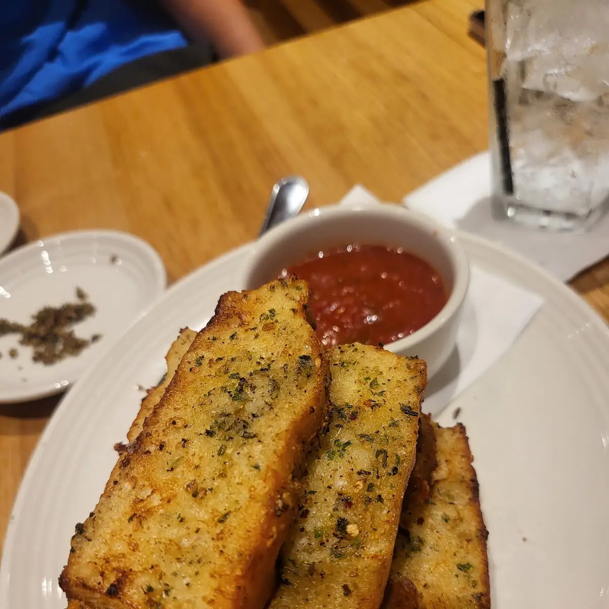 New Bread and Dipping Sauce Trio