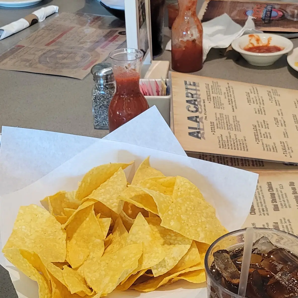 Chips Salsa Roja