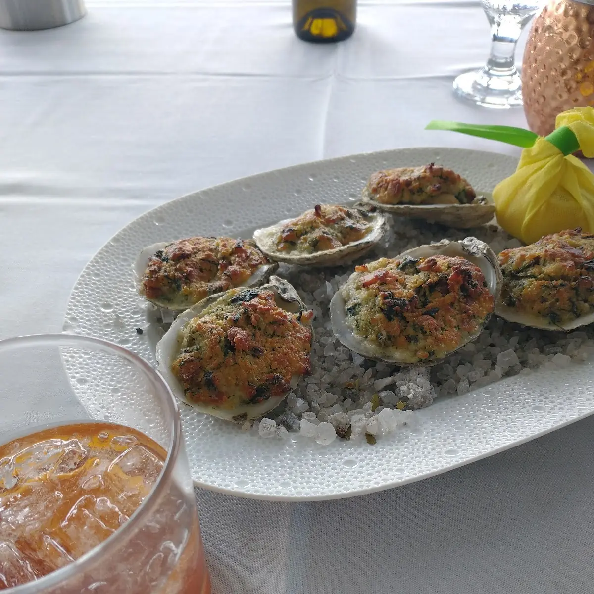 Oysters Rockefeller