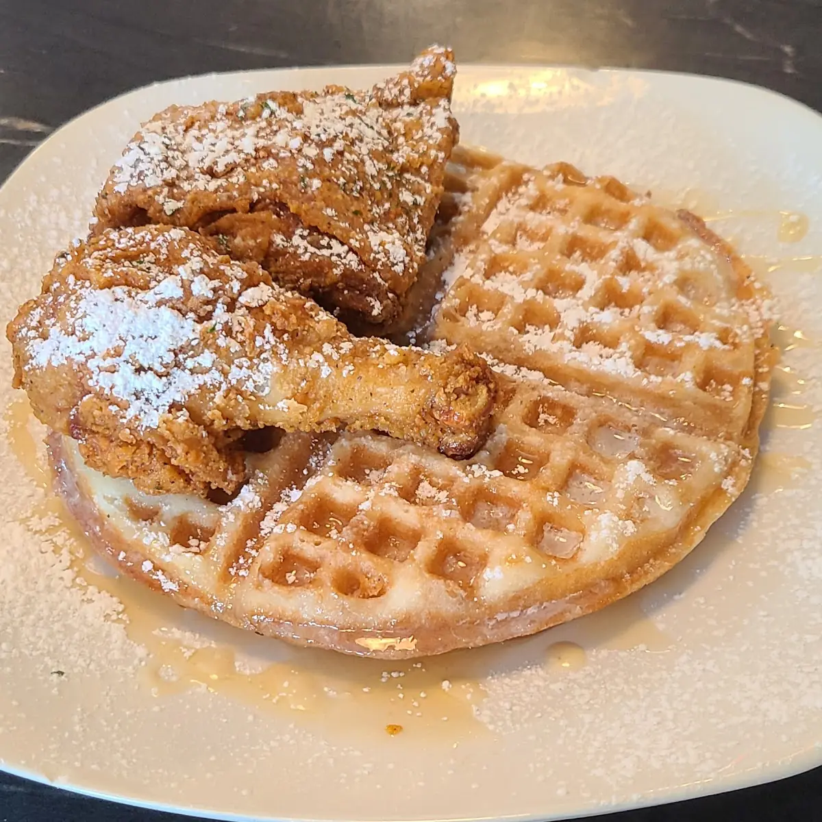 Hennessey Chicken and Waffles
