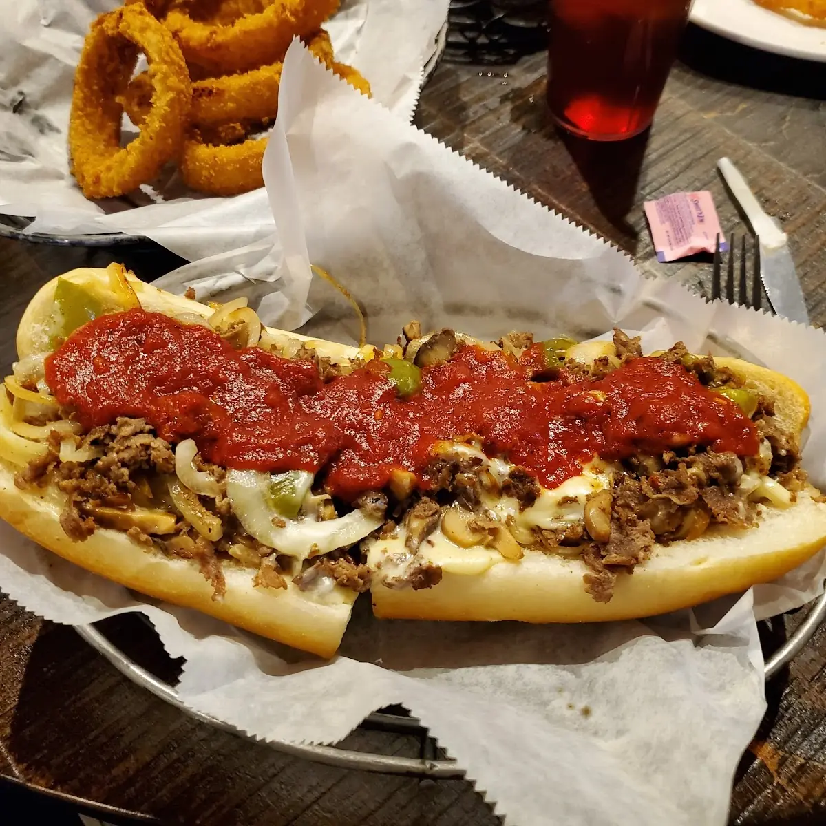 Philly Cheesesteak Pizza