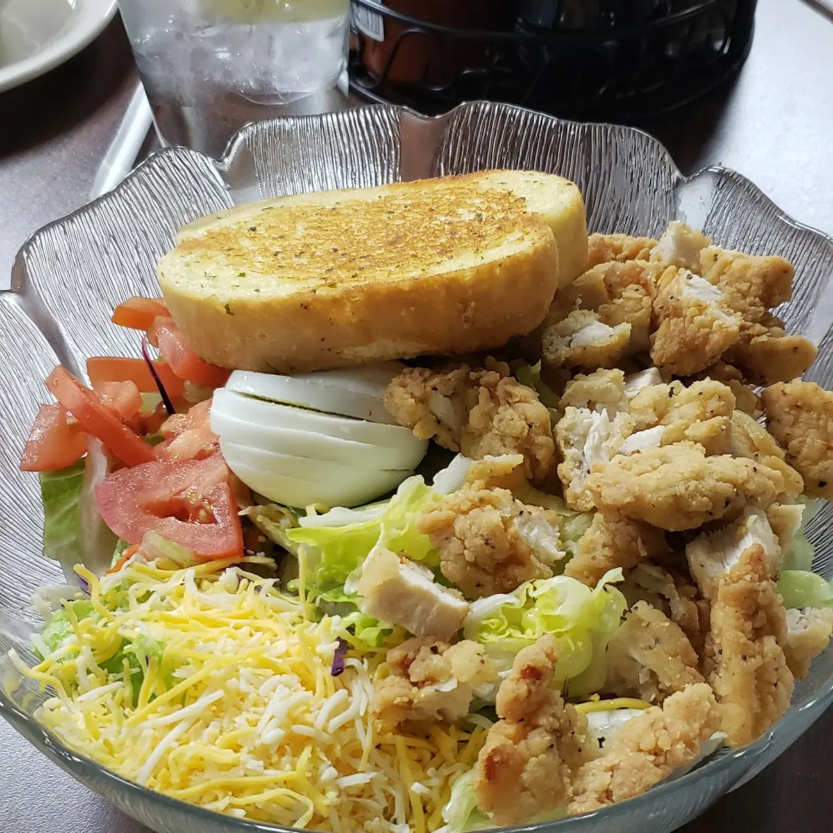 Crispy Chicken Salad