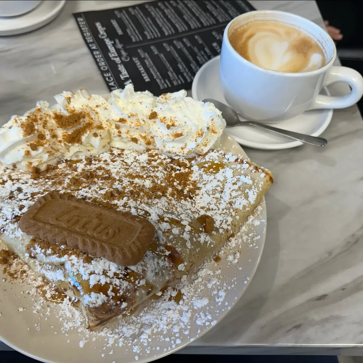 Biscoff Crepe