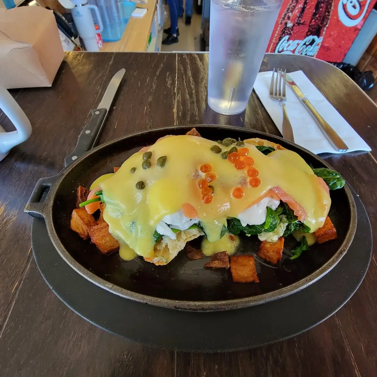 Smoked Salmon Eggs Benny