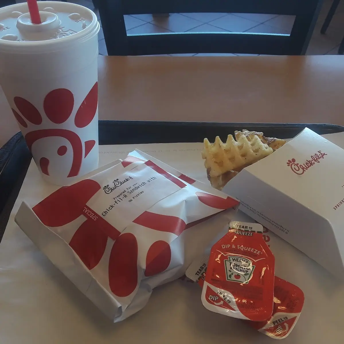 Chick-Fil-A Chicken Sandwich Meal