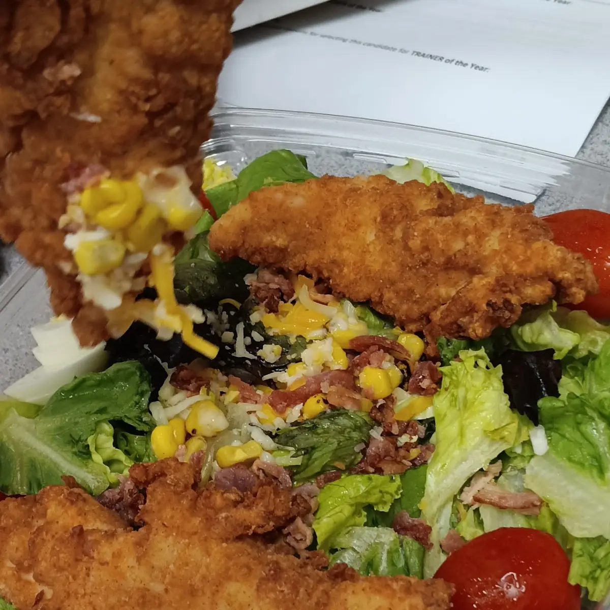 Fried Chicken Salad