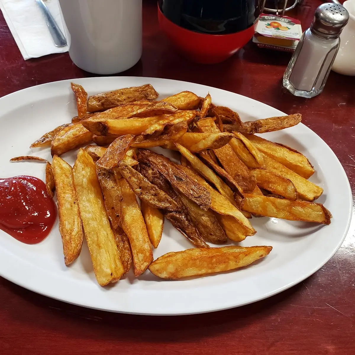 Large Fry, Roast 'N Toast Family Diner