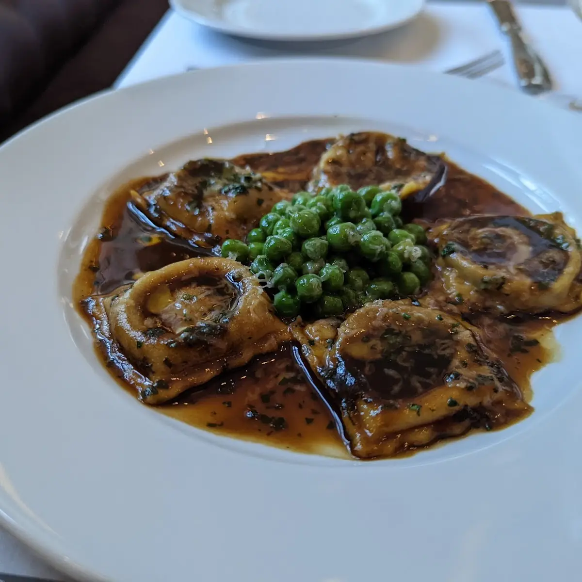 Braised Lamb Ravioli