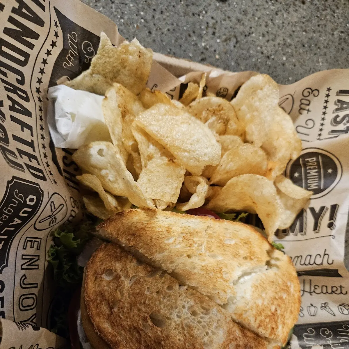 Greek Chicken Sandwich
