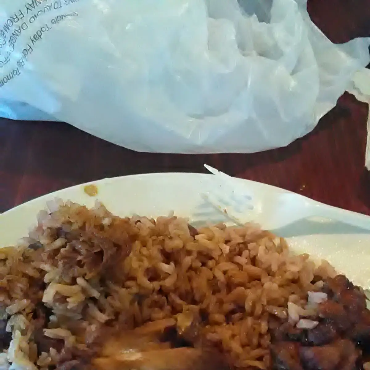 Stew Chicken with Peas and Rice