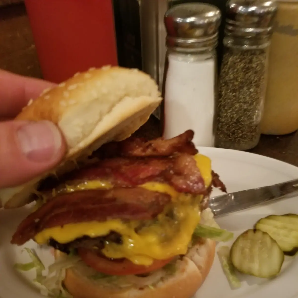 Bacon Double Cheeseburger