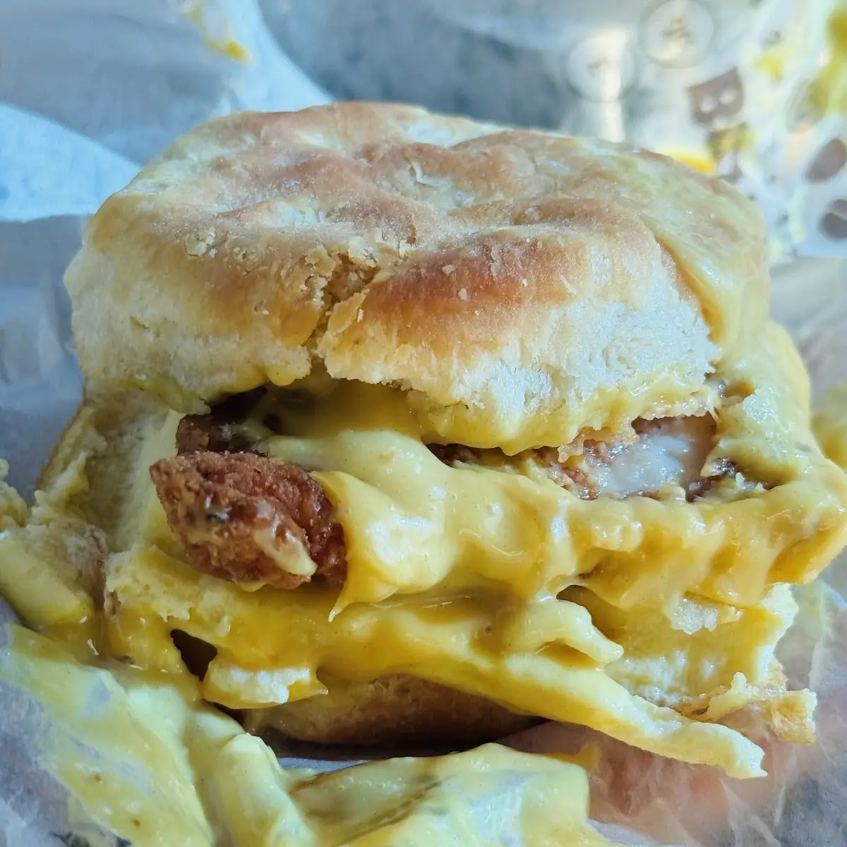 Honey Mustard Chicken Biscuit