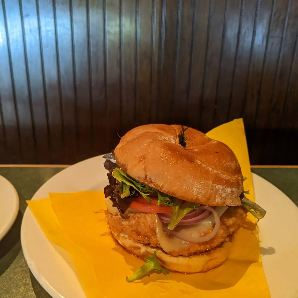 Honey Lemon Chicken Burger