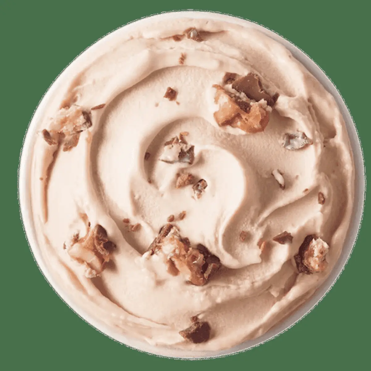 Turtle Pecan Cluster Blizzard Treat