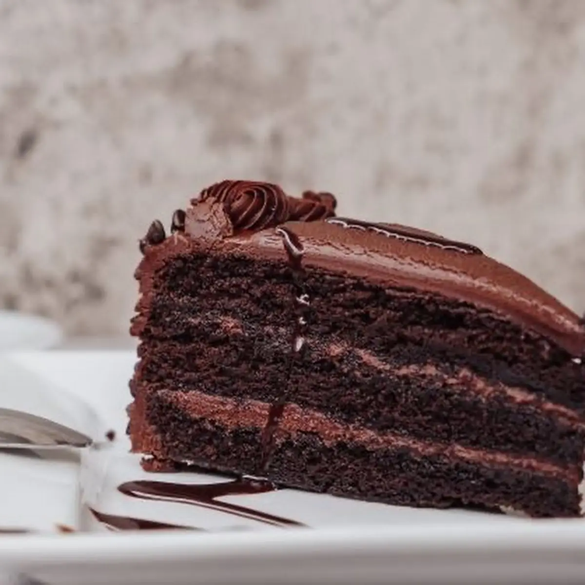 Chocolate Cake with an Airy Light Sponge