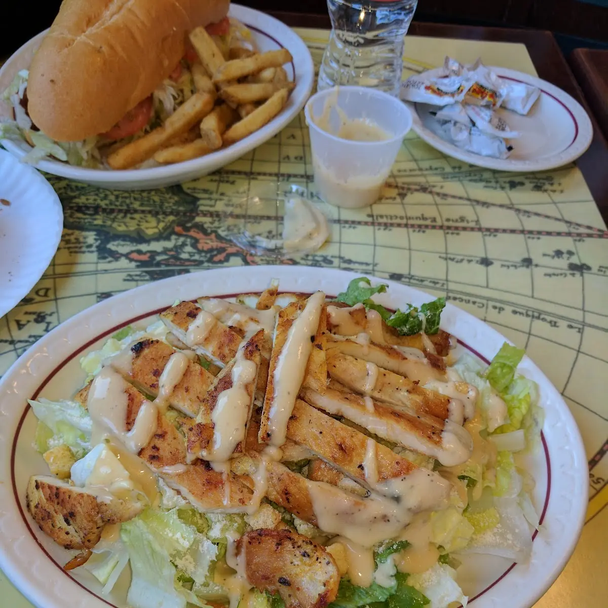 Grill Chicken Cesar Salad