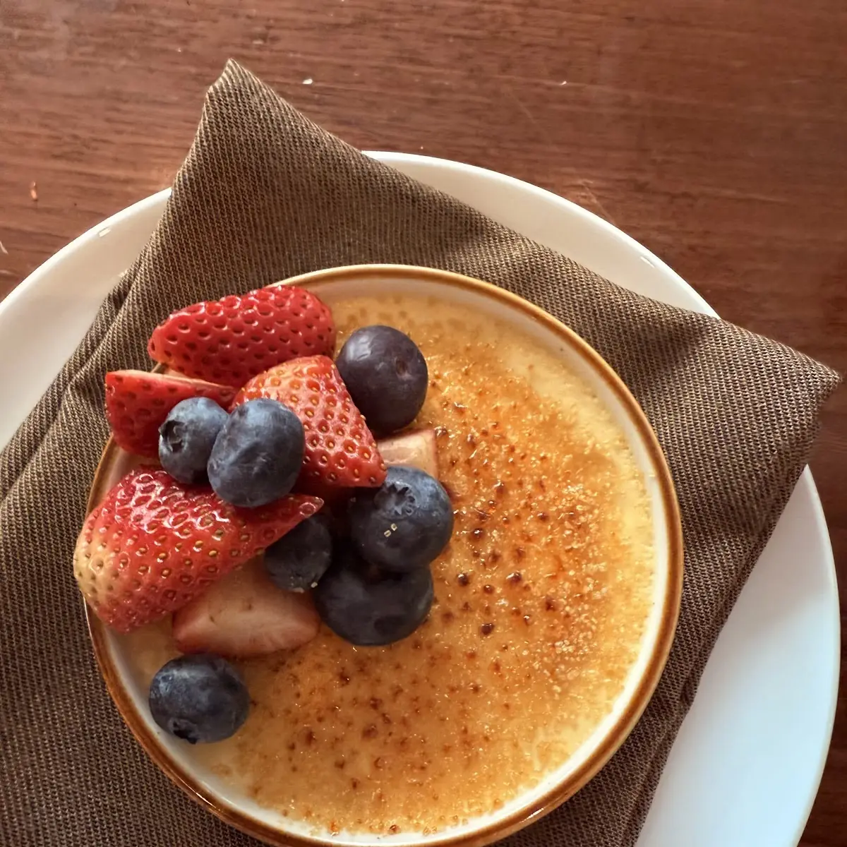 Brown Sugar Creme Brulee